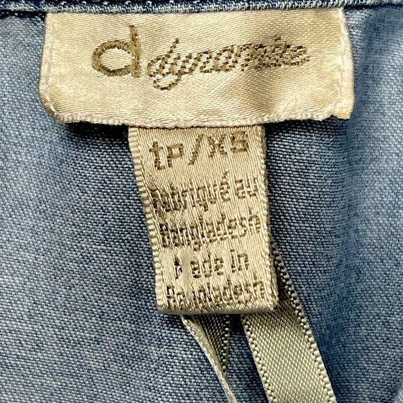 Dynamite Soft Denim Colored Long Sleeves Size XS - Picture 4 of 6